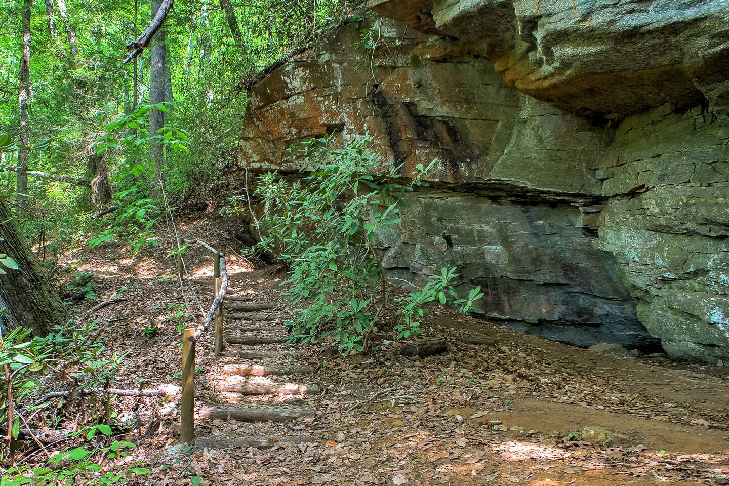 Some people believe this is a magical place within Gateway Mountain and Native Americans likely camped here.