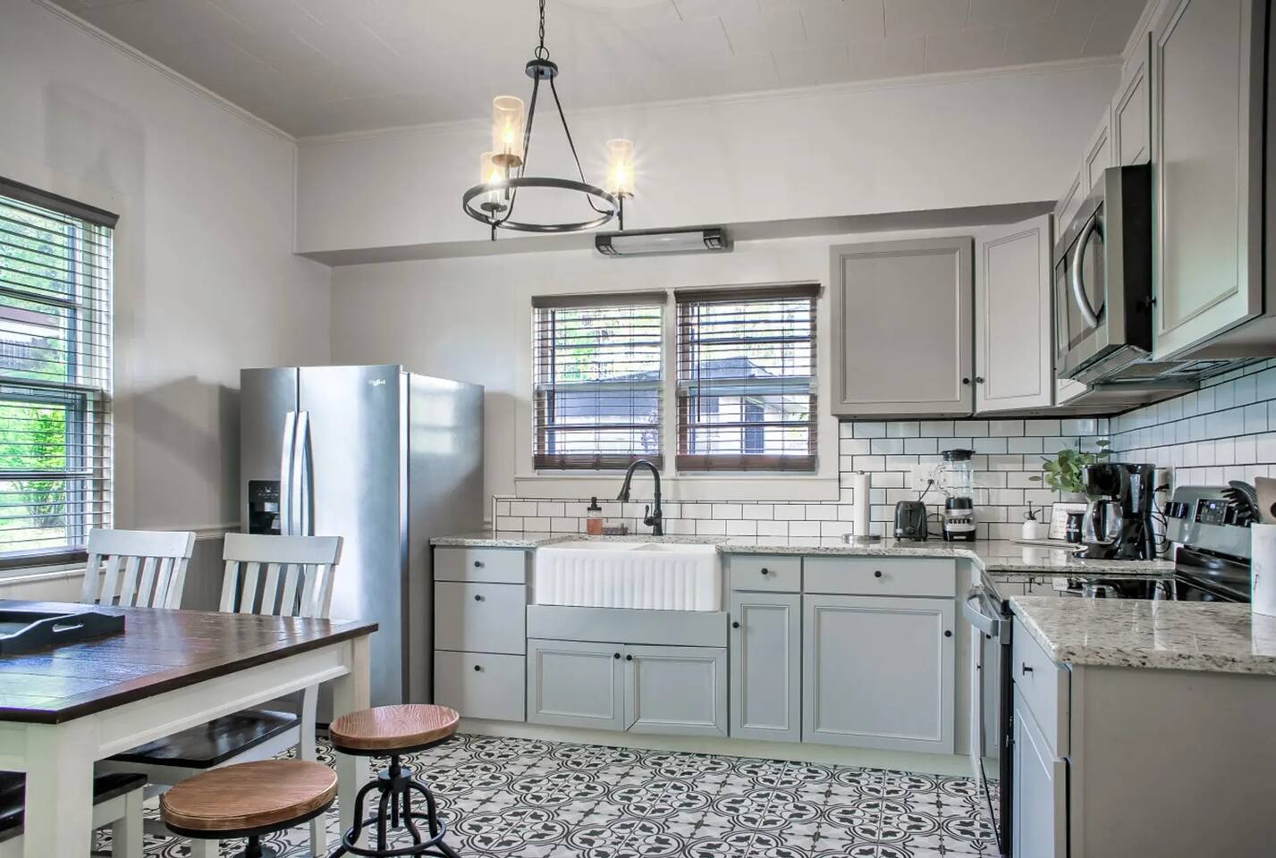 Thoughtfully equipped for everything from morning coffee to family dinners. This space was designed for both convenience and comfort.