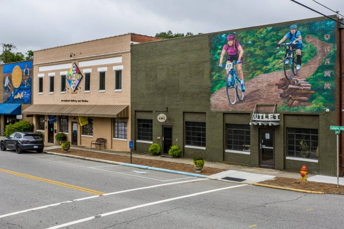 Old Fort is a mountain biking hub.