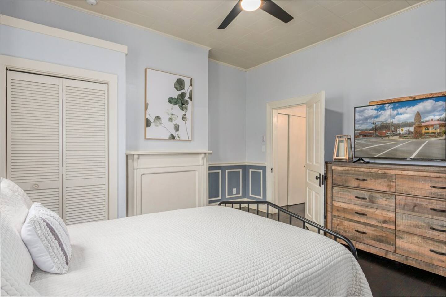Noise machines in all rooms.
