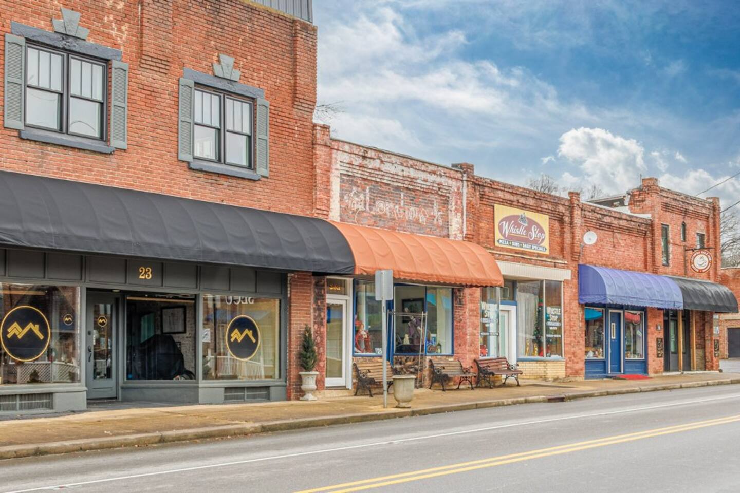 Small-town charm, local shops, and welcoming community awaits.