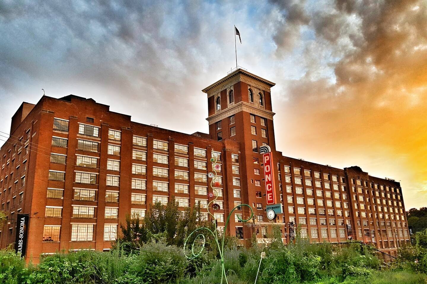 Visit iconic Ponce City Market! Enjoy premier dining, rooftop games, and boutique shopping, located just a 12-minute drive (~5 miles) away.