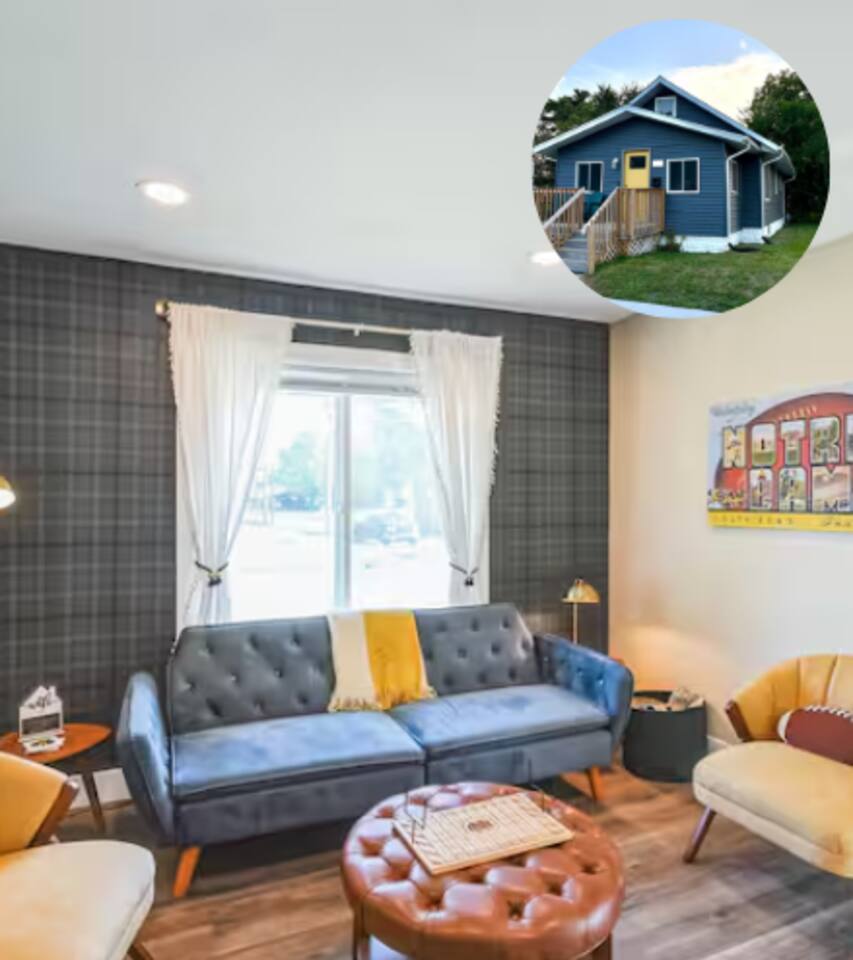 Walk to Notre Dame & Eddy St• Game Room • Porch