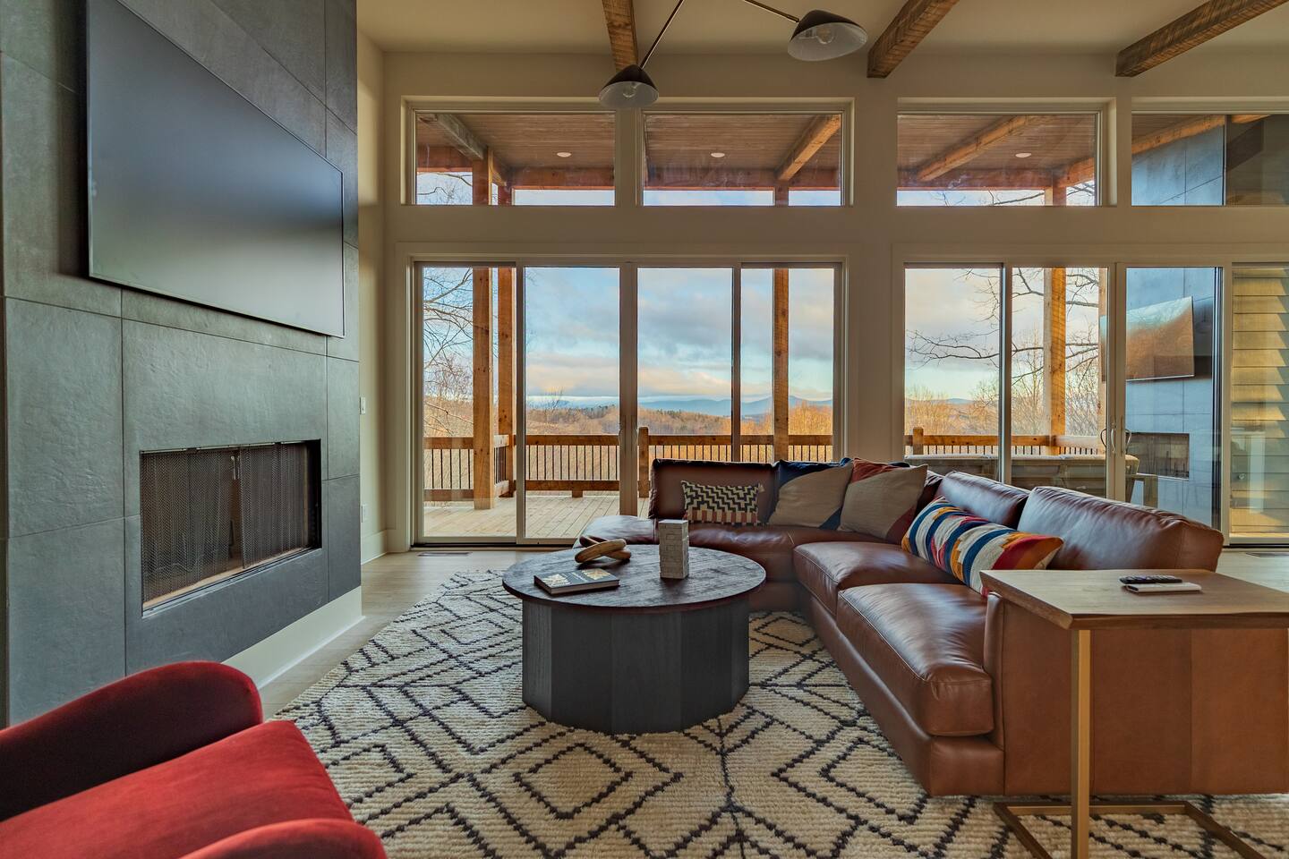 Ridge Views | Fireplace Gathering Spot | Game Room
