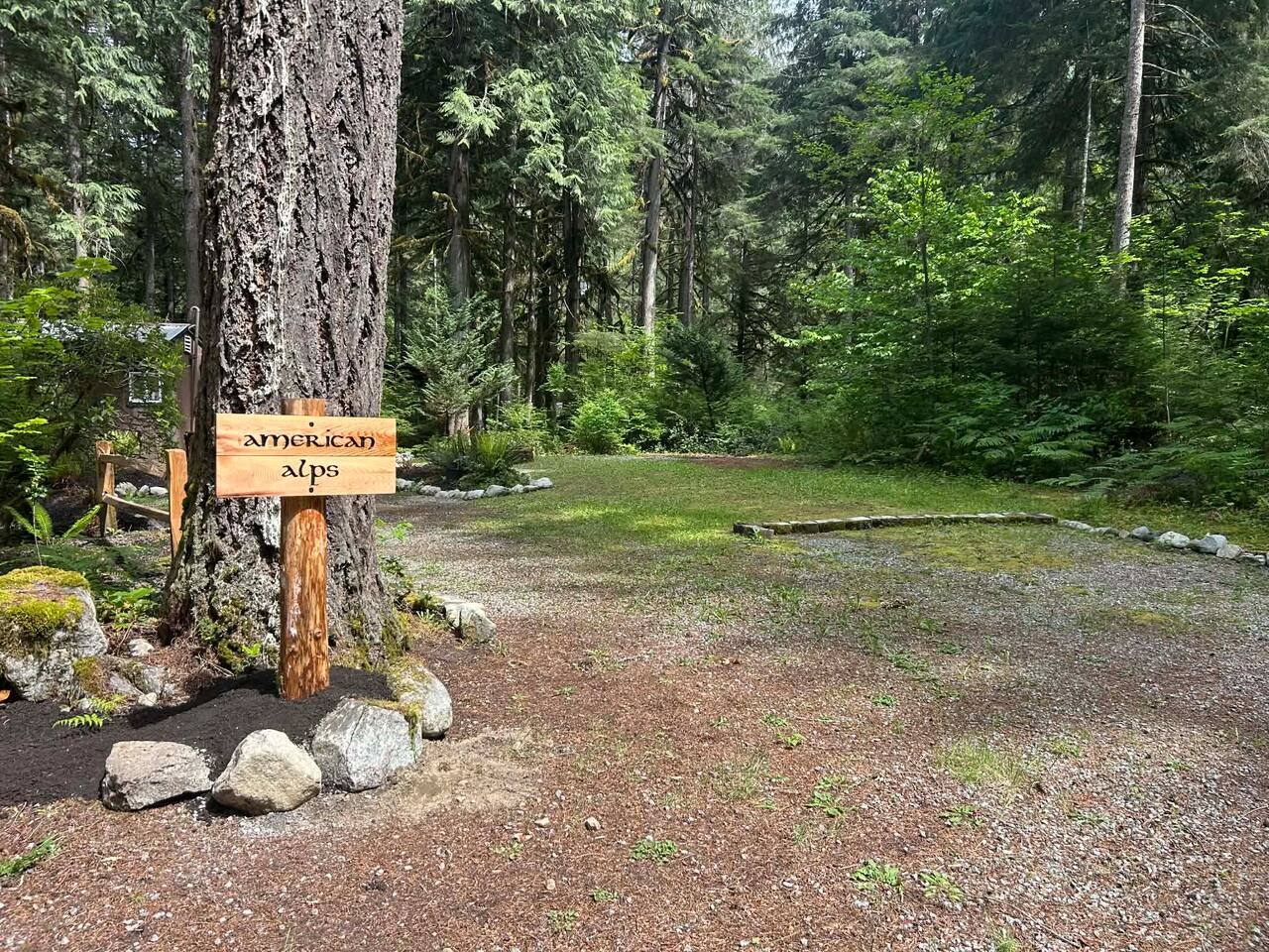 American Alps RV & Tent site in the North Cascades