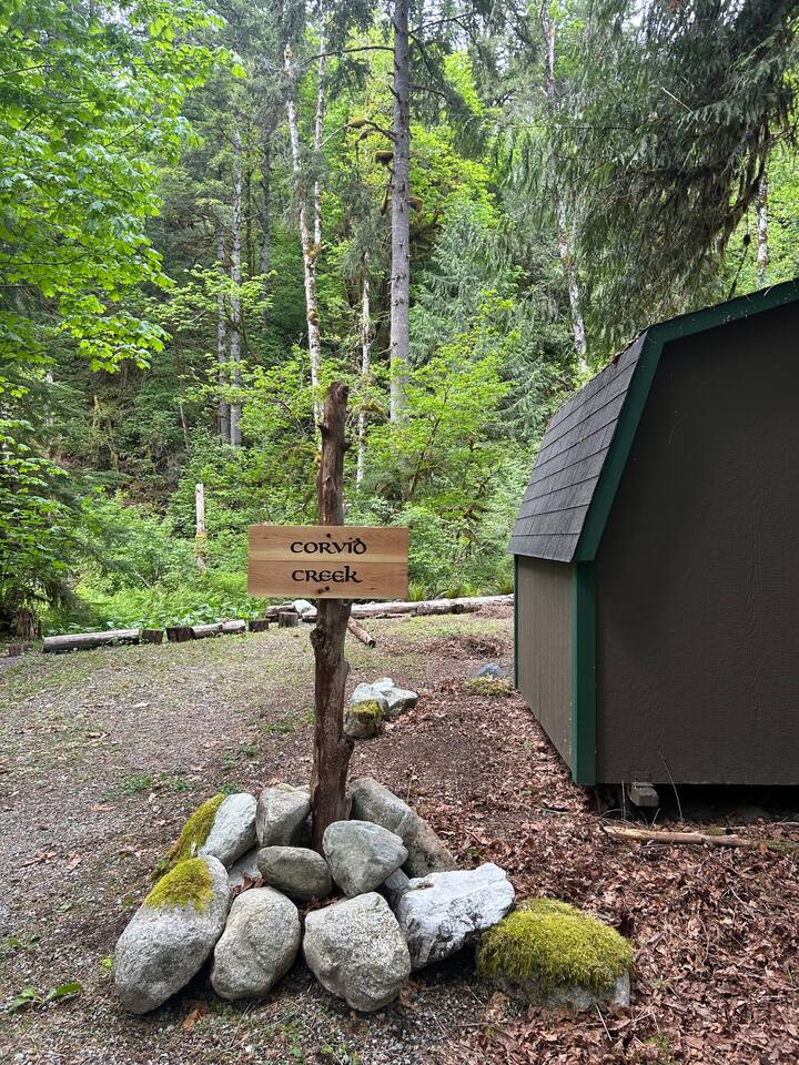 Corvid Creek-RV & Tent site in the North Cascades