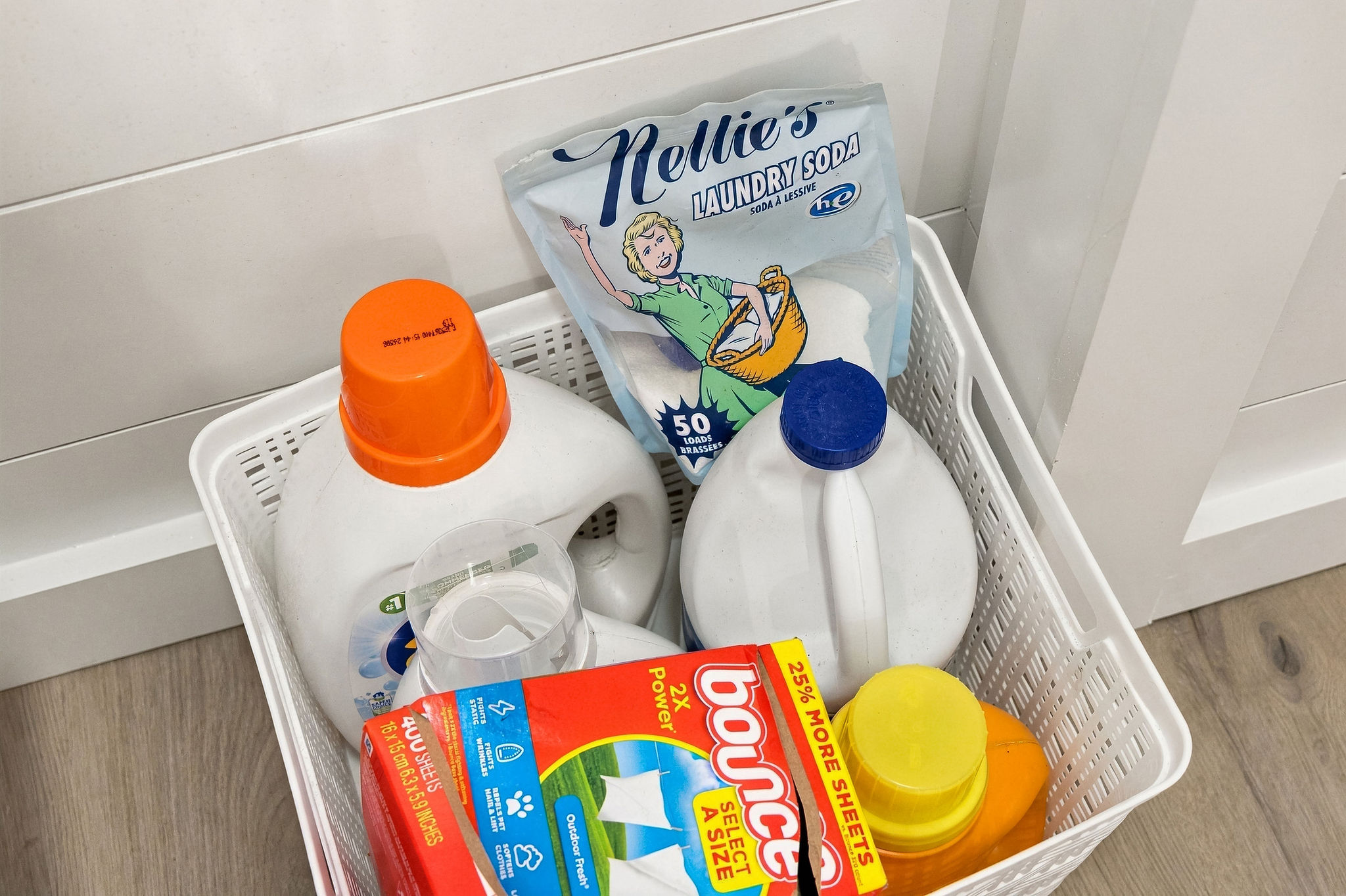 Laundry essentials provided for added convenience during your stay
