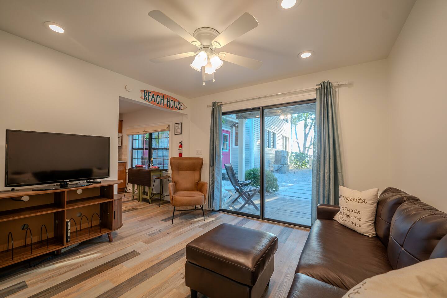 Unit A living area