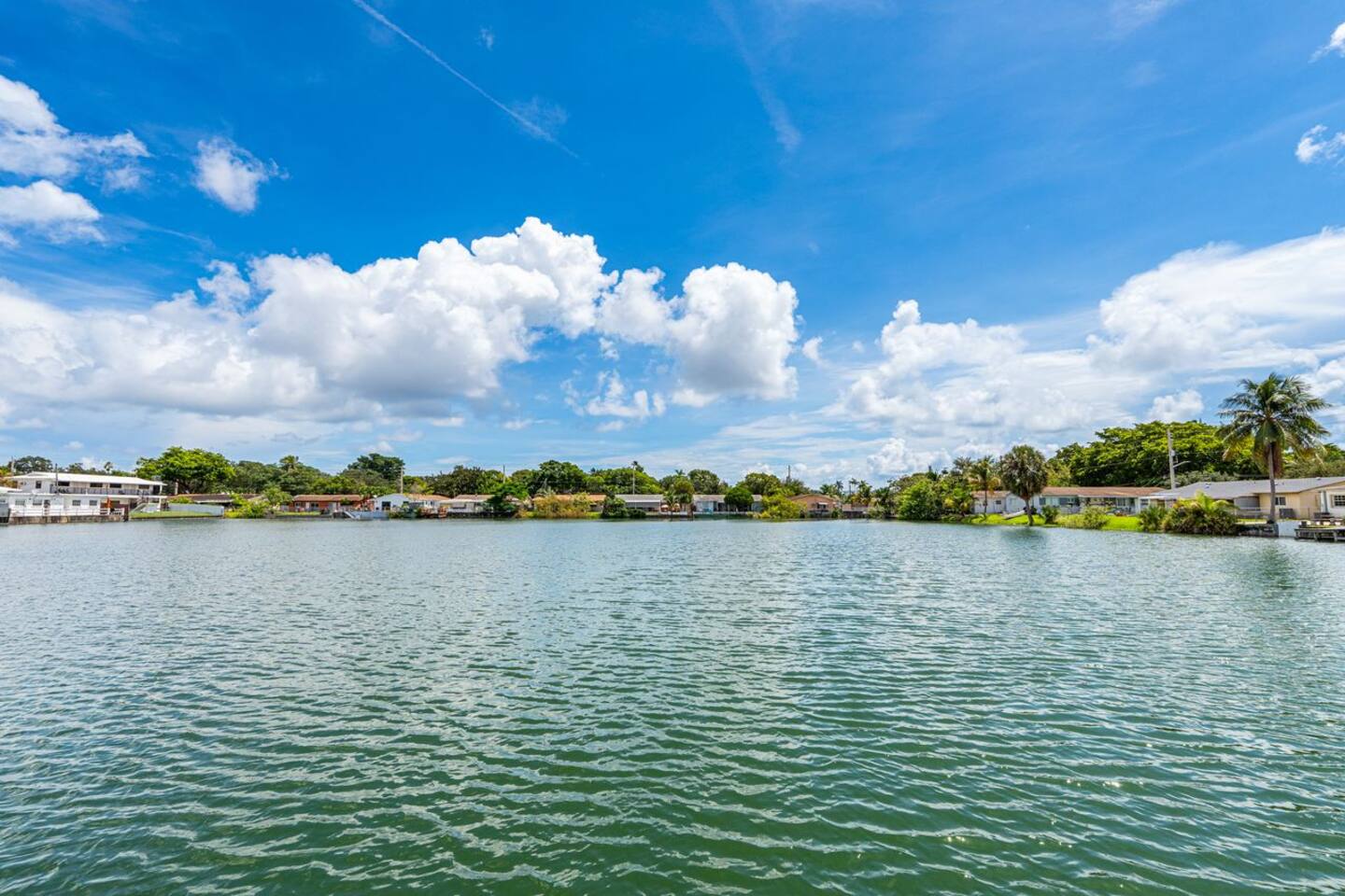 Relax on the waterfront deck with peaceful views and comfortable seating.