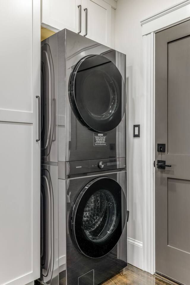 In-unit washer and dryer for added convenience during your stay.
