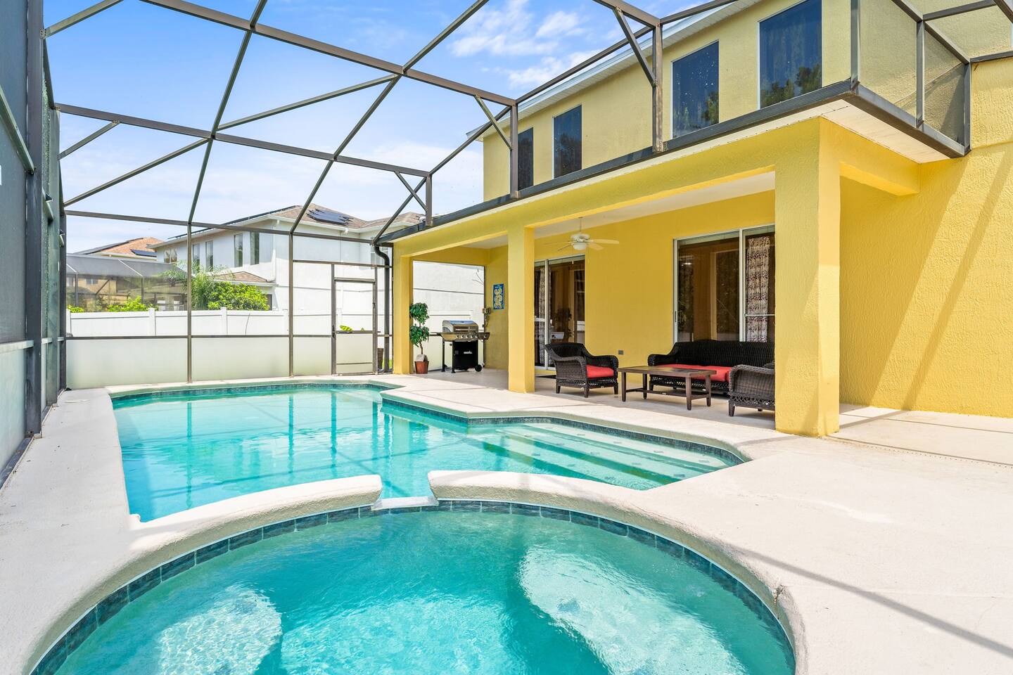 Jasmine Palms Retreat- Spacious 5BR Near Disney