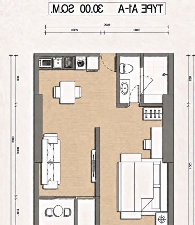 201-EST-A-R1202-F12-CO-BDR01-FAI-009-BKK-MID-TH rental in Khwaeng Khlong Tan Nuea