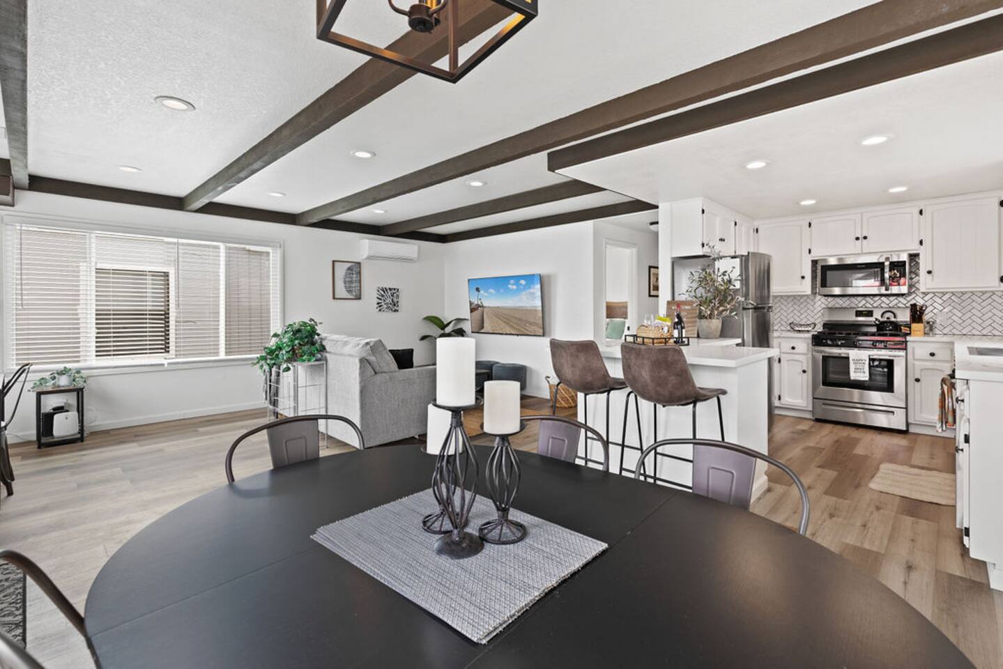 Open concept living space