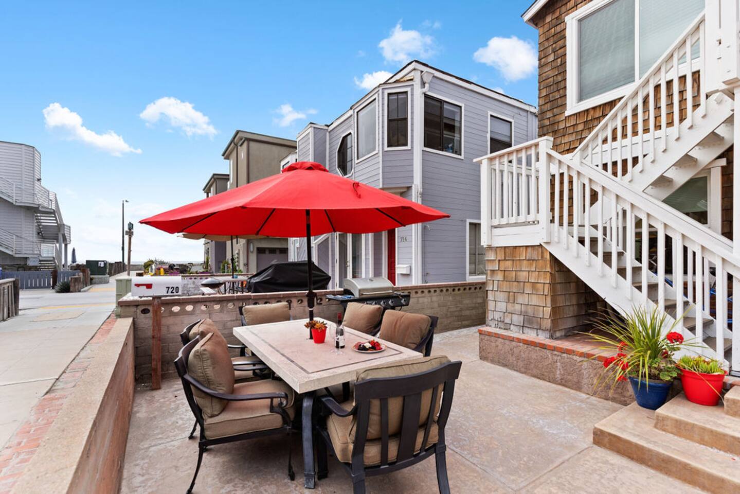 BBQ and outdoor space