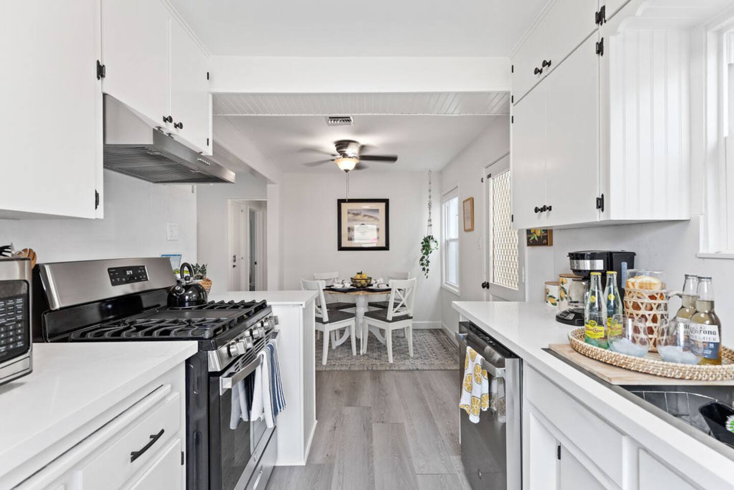 Cottage kitchen with lots of light!
