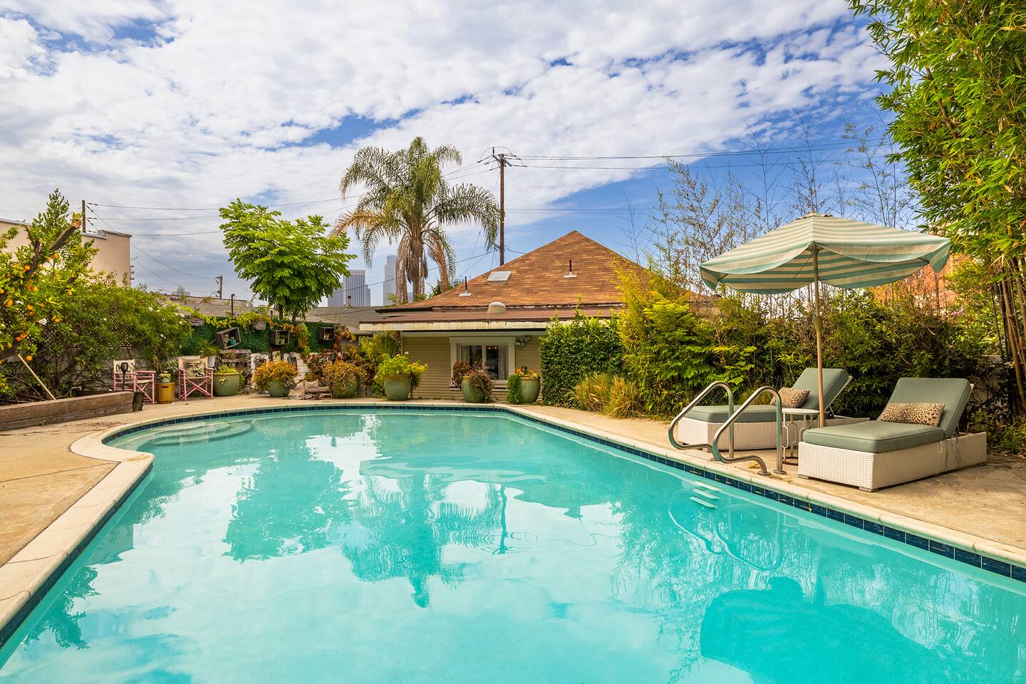 One of a kind Echo Park Home with Pool