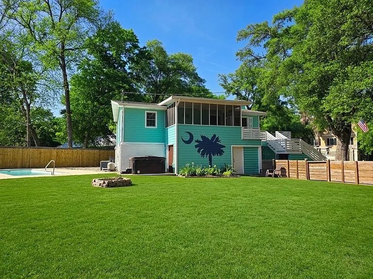 Wabi Sabi — Murrells Inlet Retreat with Pool + Hot Tub, Steps to the Marshwalk