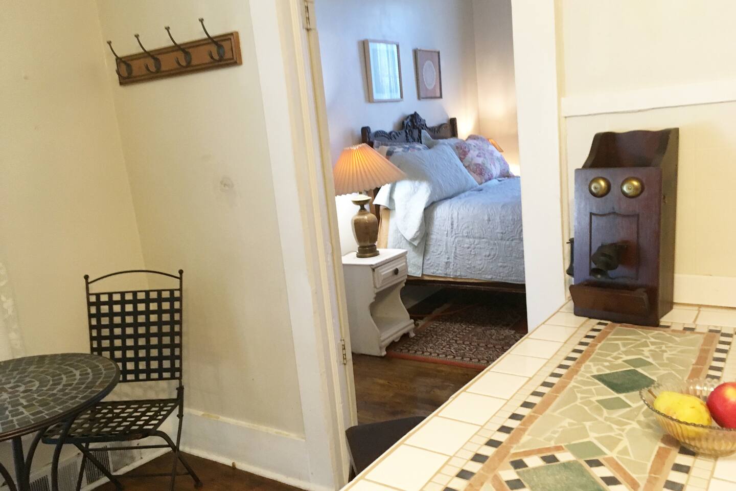 "Not just a room to sleep, but a place where we can relax, work on the laptop, watch TV, even cook dinner"