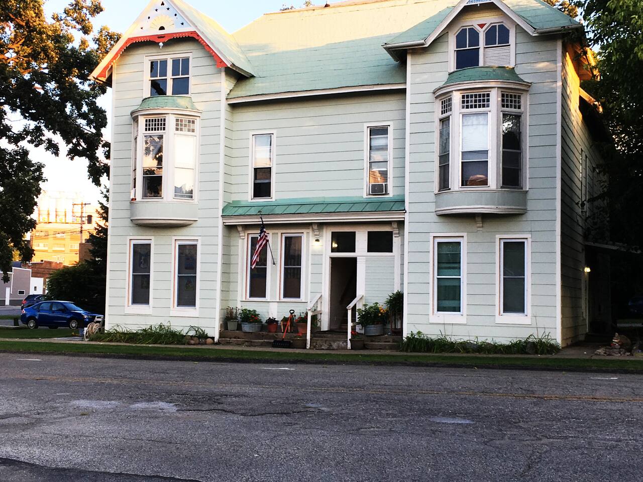 In the Heart of Hillsdale....we can walk around town, or just relax, like at home.