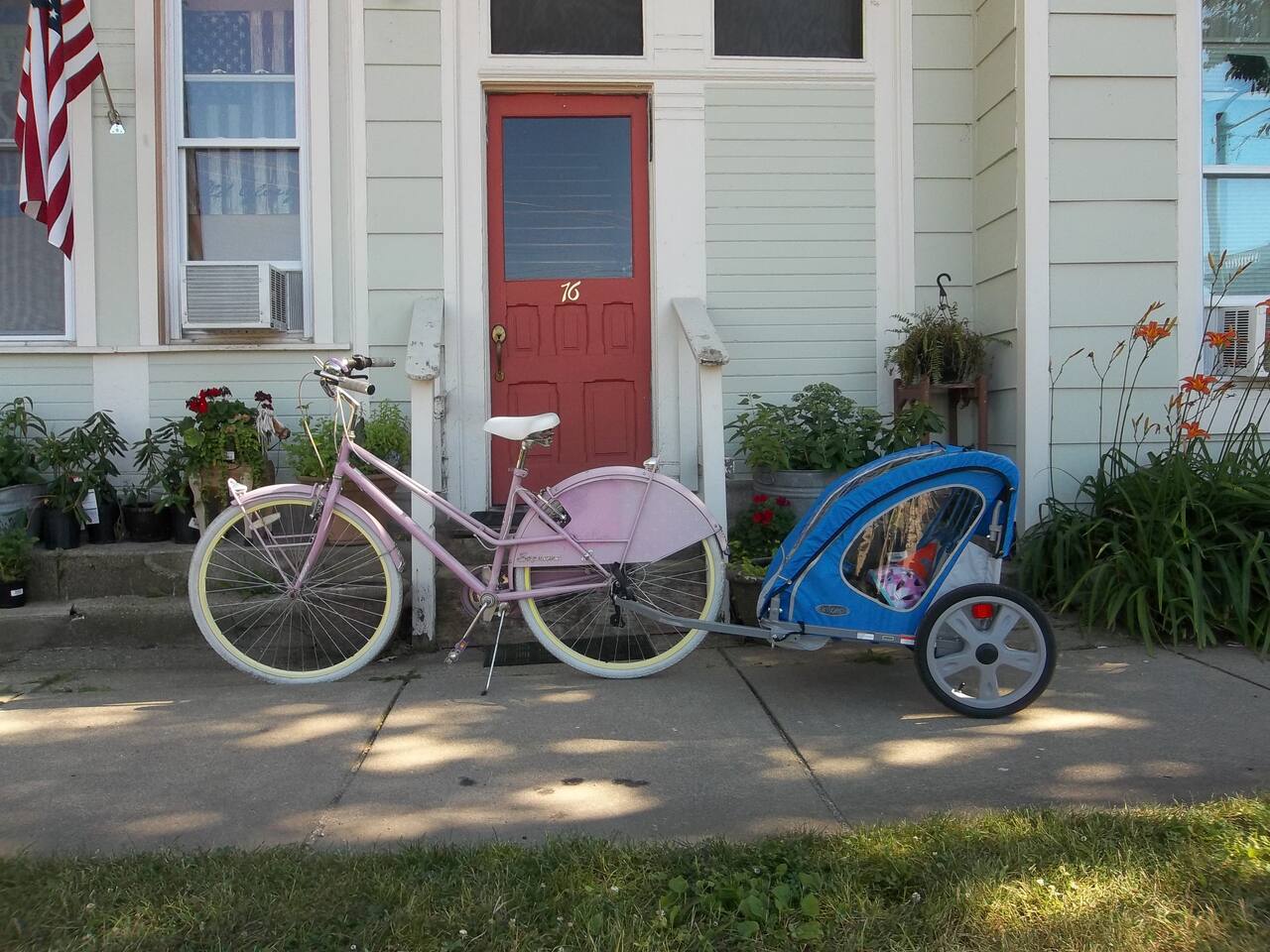 Free Rental Bike with Apartment if requested.