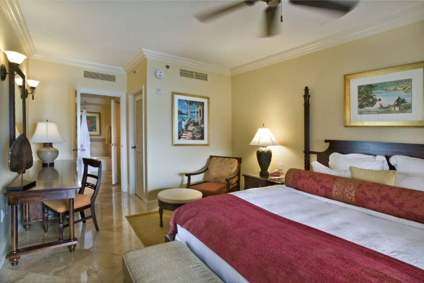 THE RITZ-CARLTON CLUB, ST. THOMAS RESORT, BEDROOM