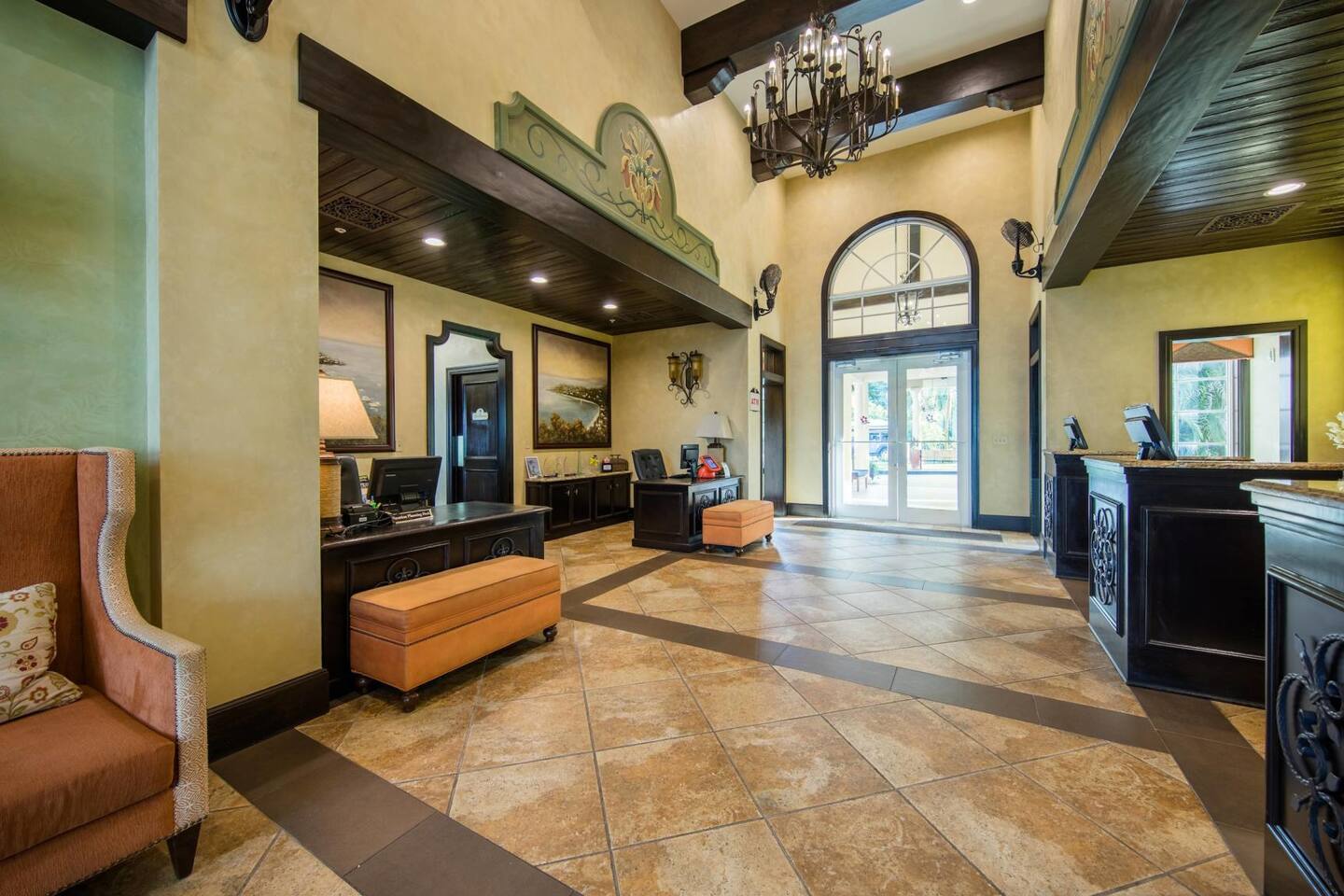 FRENCHMAN’S COVE ST. THOMAS UVBI RESORT LOBBY VIEW