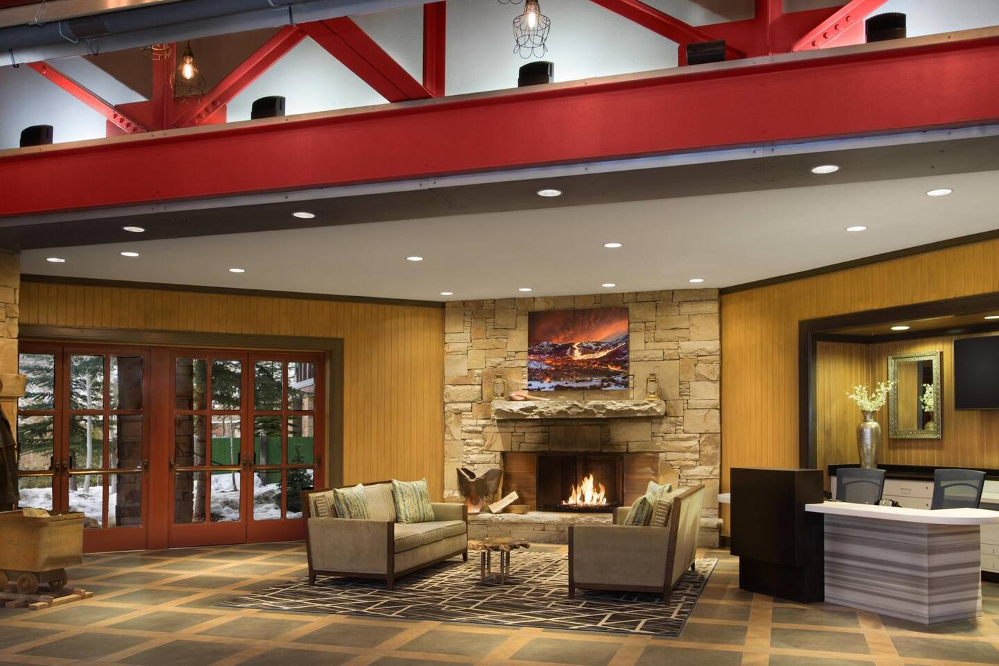MARRIOTT MOUNTAINSIDE PARK CITY UTAH LOBBY