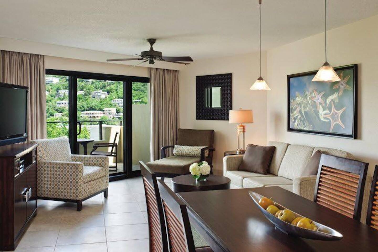 Living room dinning area