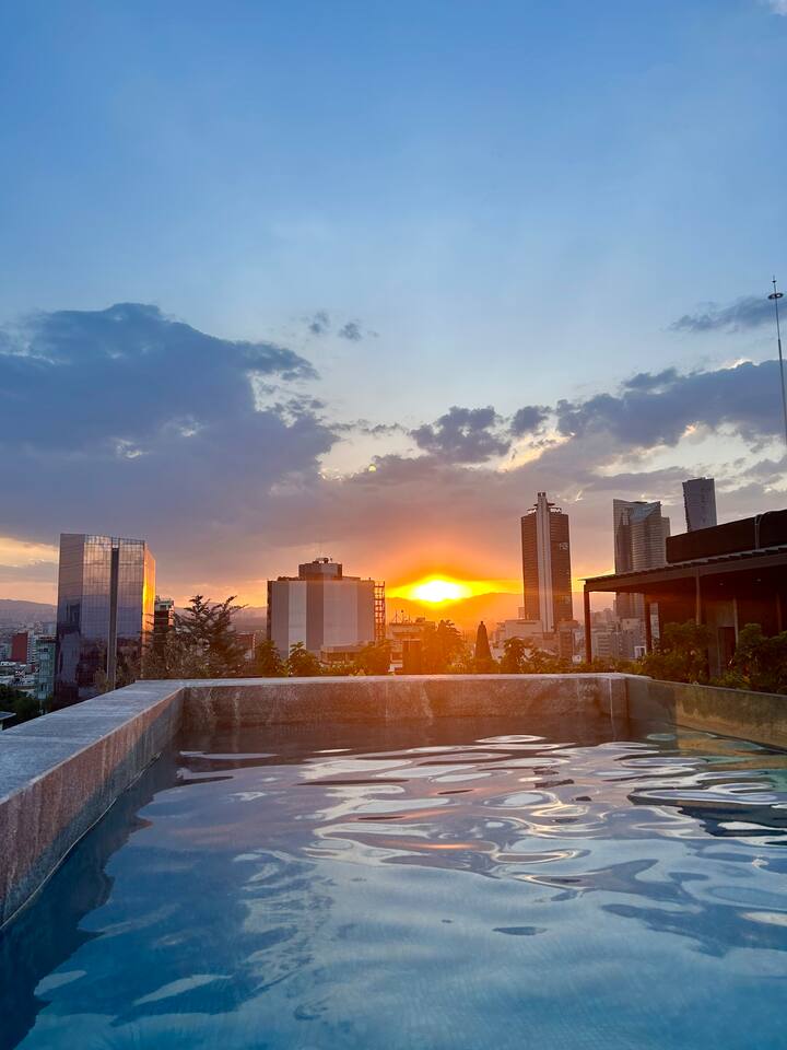 Roma Norte w/pool, gym & rooftop - foto 2