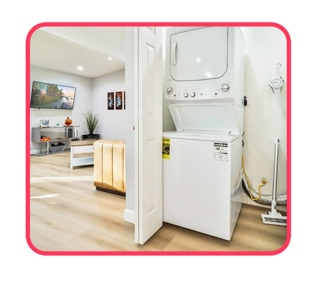 Washer & Dryer in unit