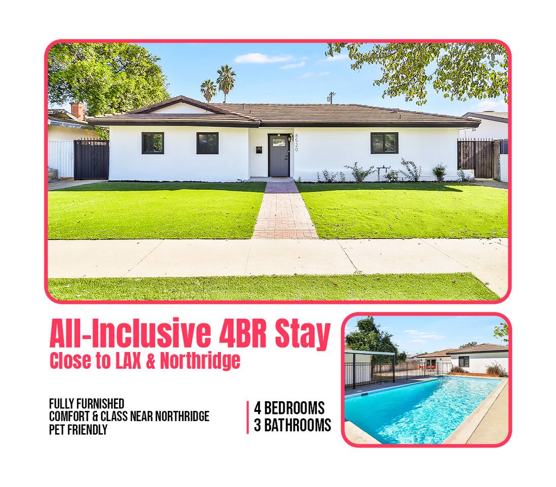 SINGLE STORY HOUSE, FAMILY-FRIENDLY HOUSE