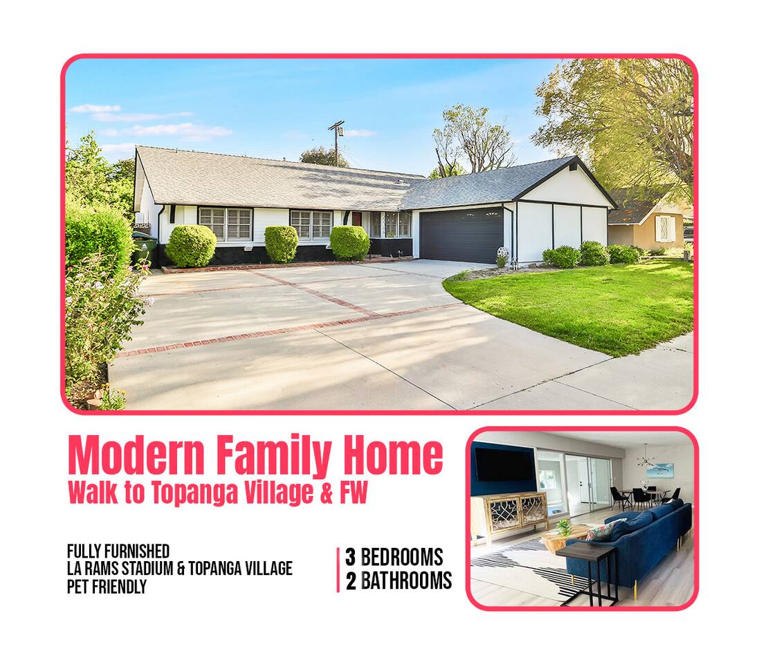 Tranquility home close Topanga Village & Calabasas