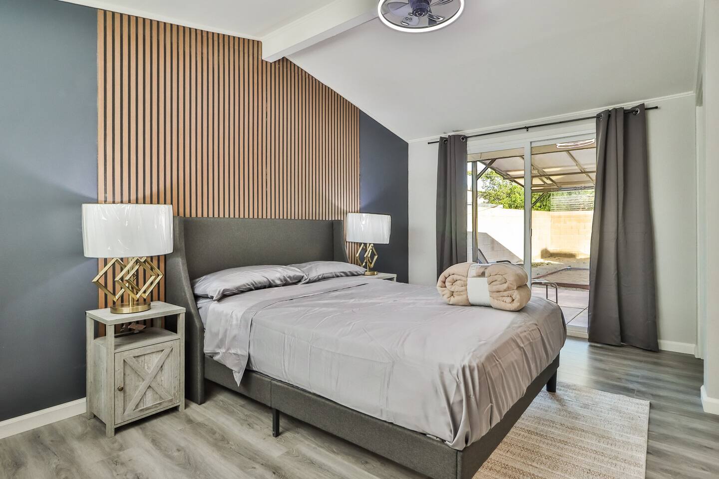 MASTER BEDROOM WITH OUTDOOR ACCESS