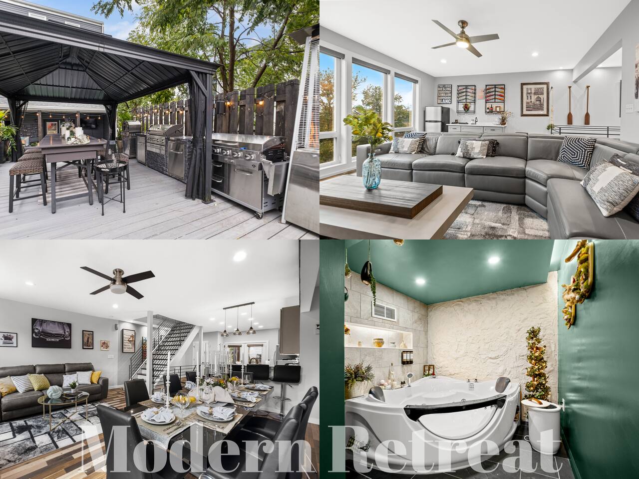 Hot tub | BBQ | Fire pit | Garage | Near Downtown