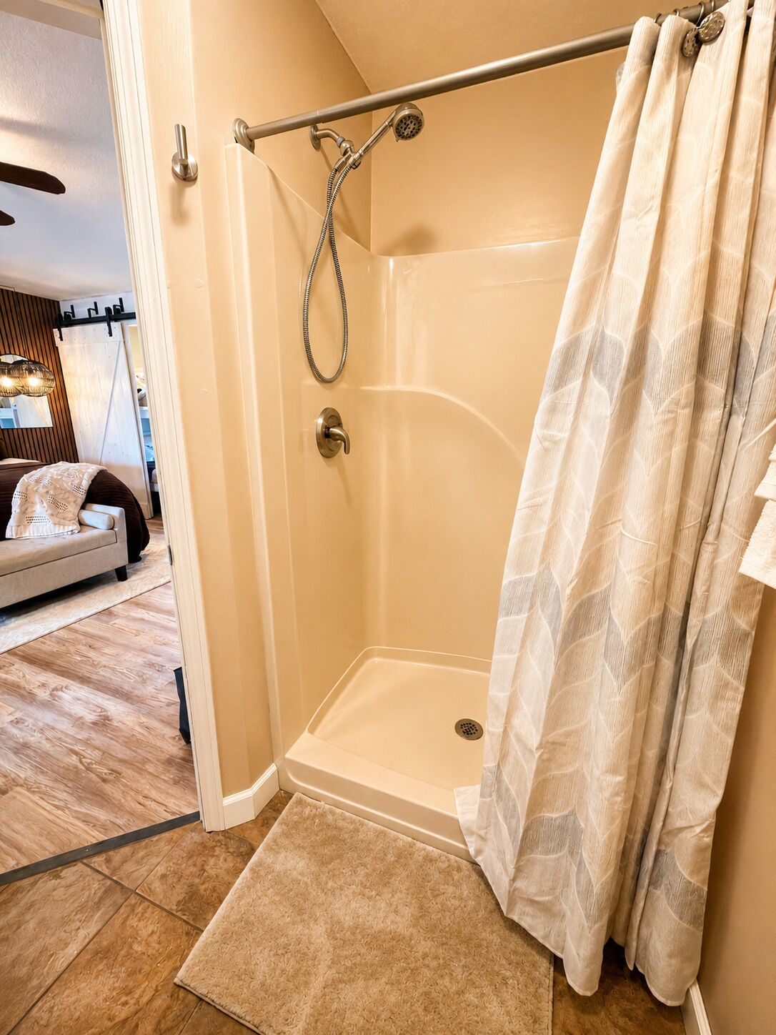 Private ensuite shower for an easy, refreshing start to your mountain mornings.