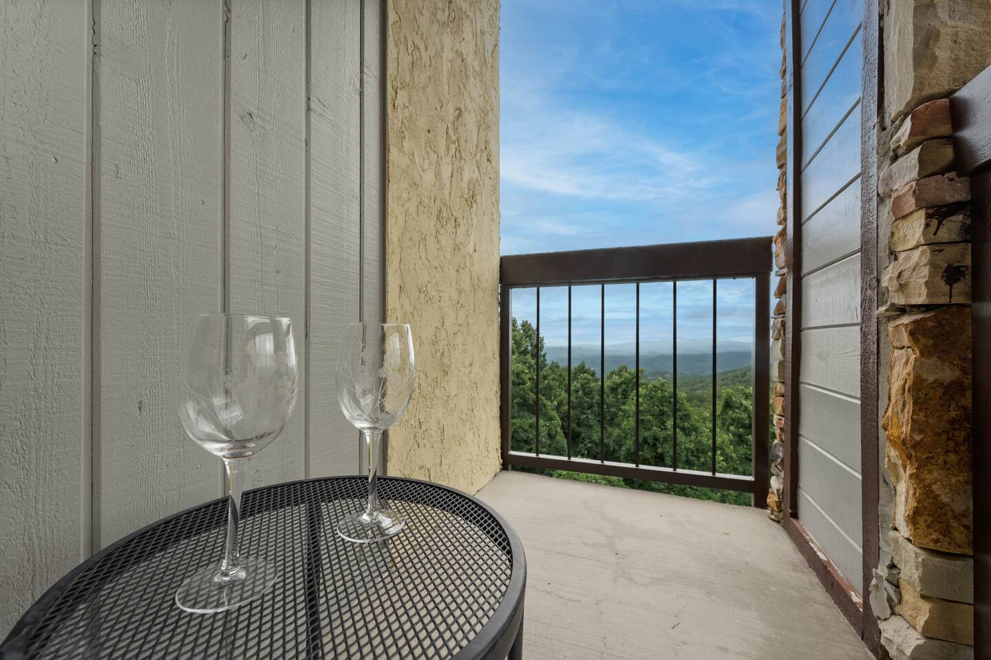 Relax outside enjoying the gorgeous views with a glass of wine or cup of coffee