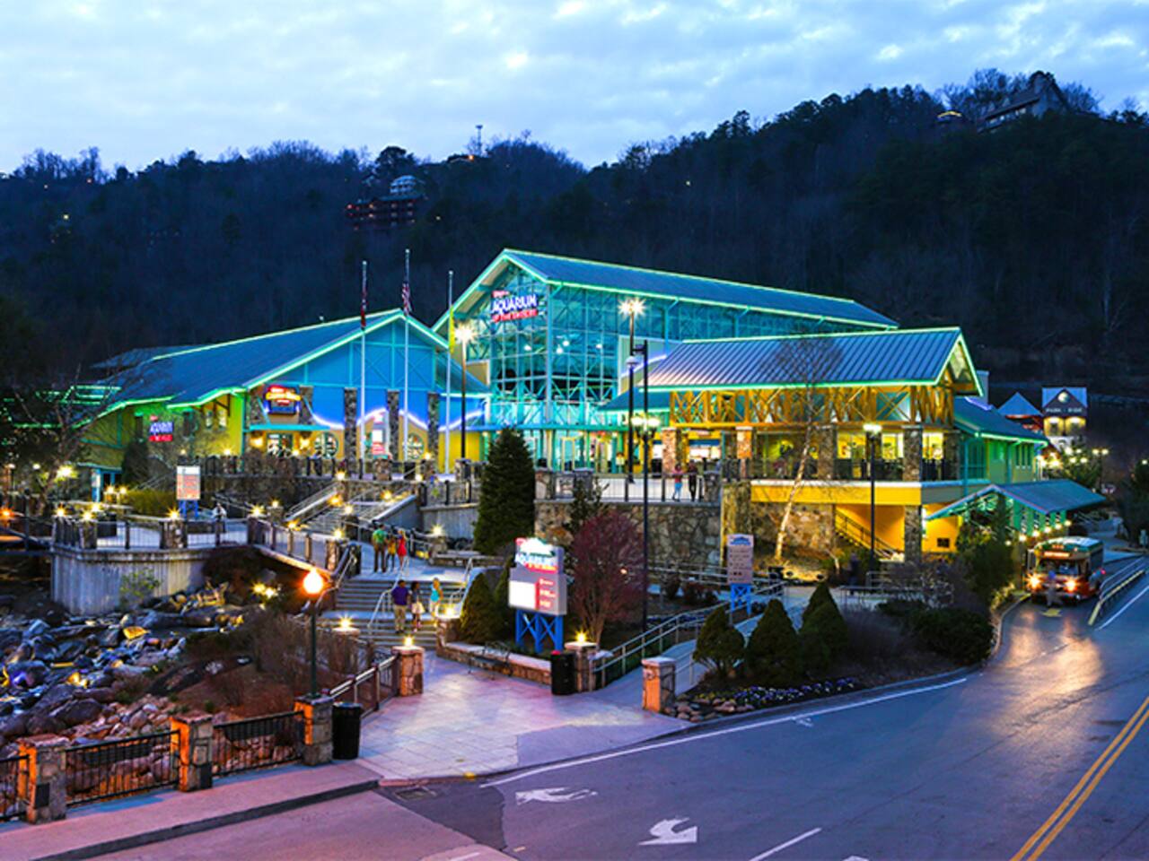 Enjoy the Aquarium located in Downtown Gatlinburg just 3.8 miles from our Chalet