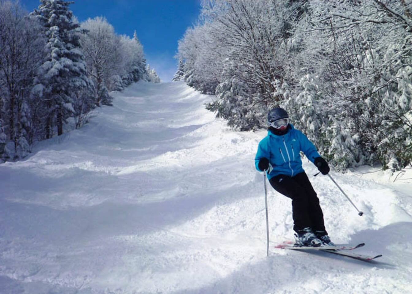 Enjoy skiing at Ober Mountain located just 1 mile from our Chalet