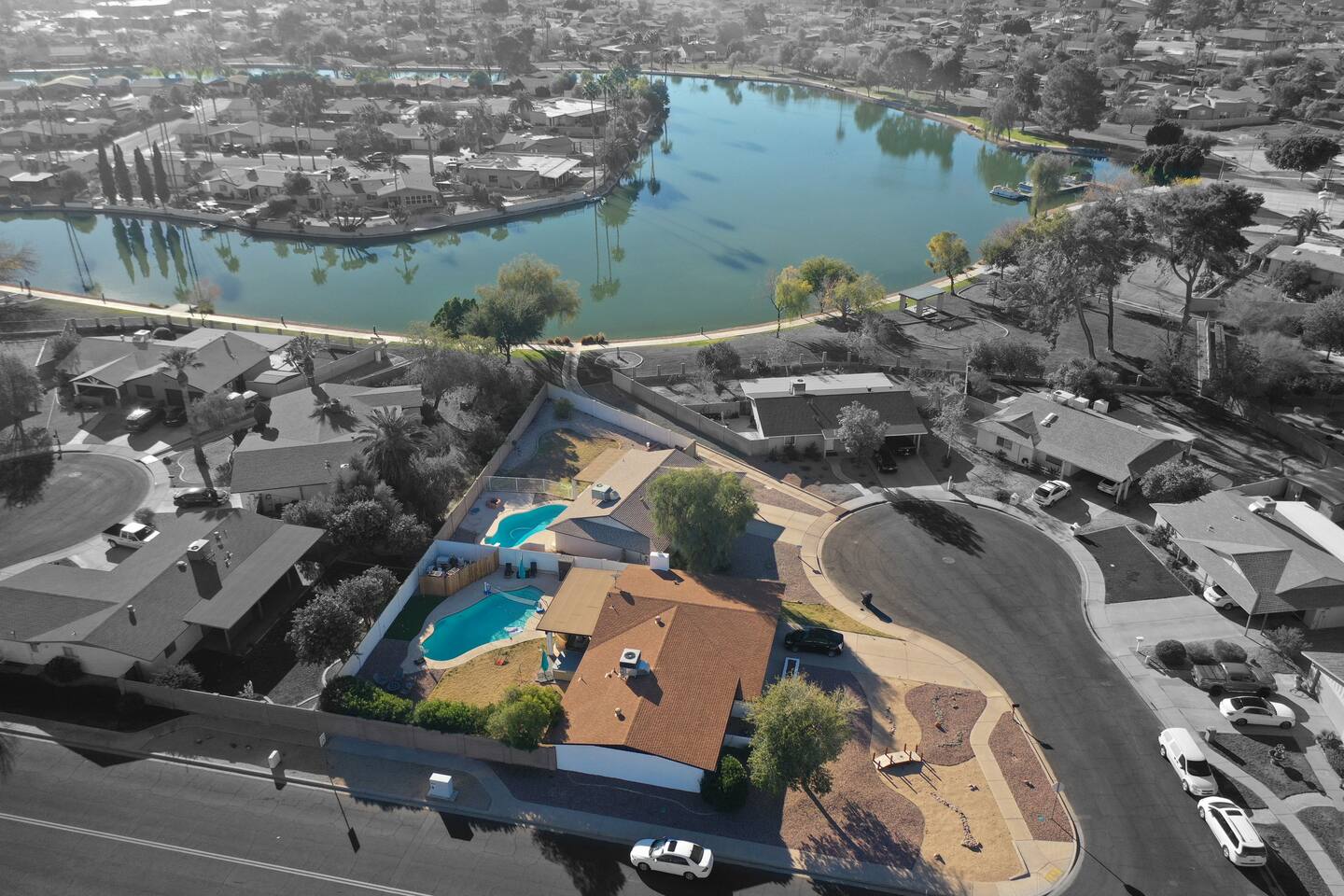 This listing includes both of these homes right next to each other.