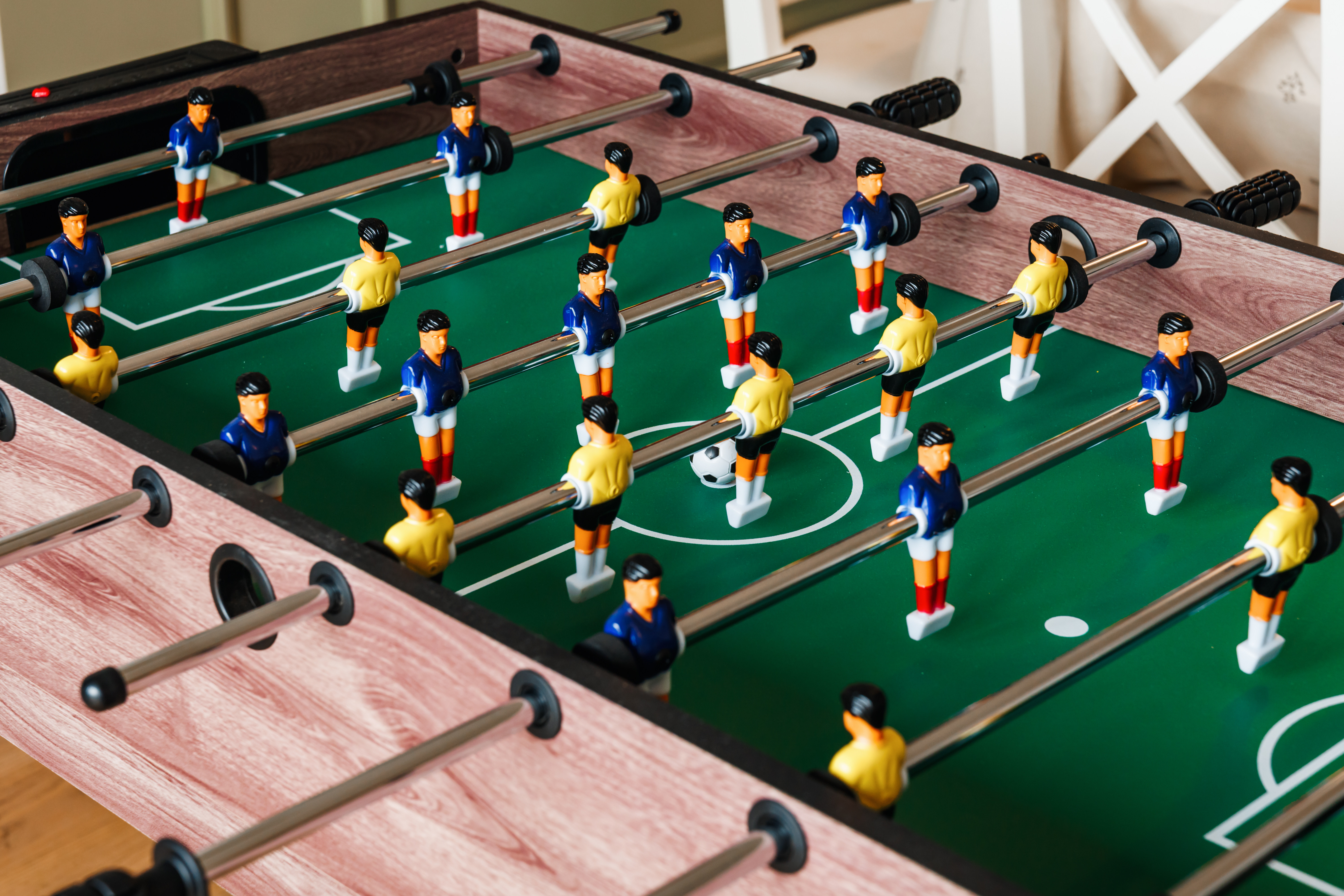 Fun foosball table for indoor entertainment and friendly competition