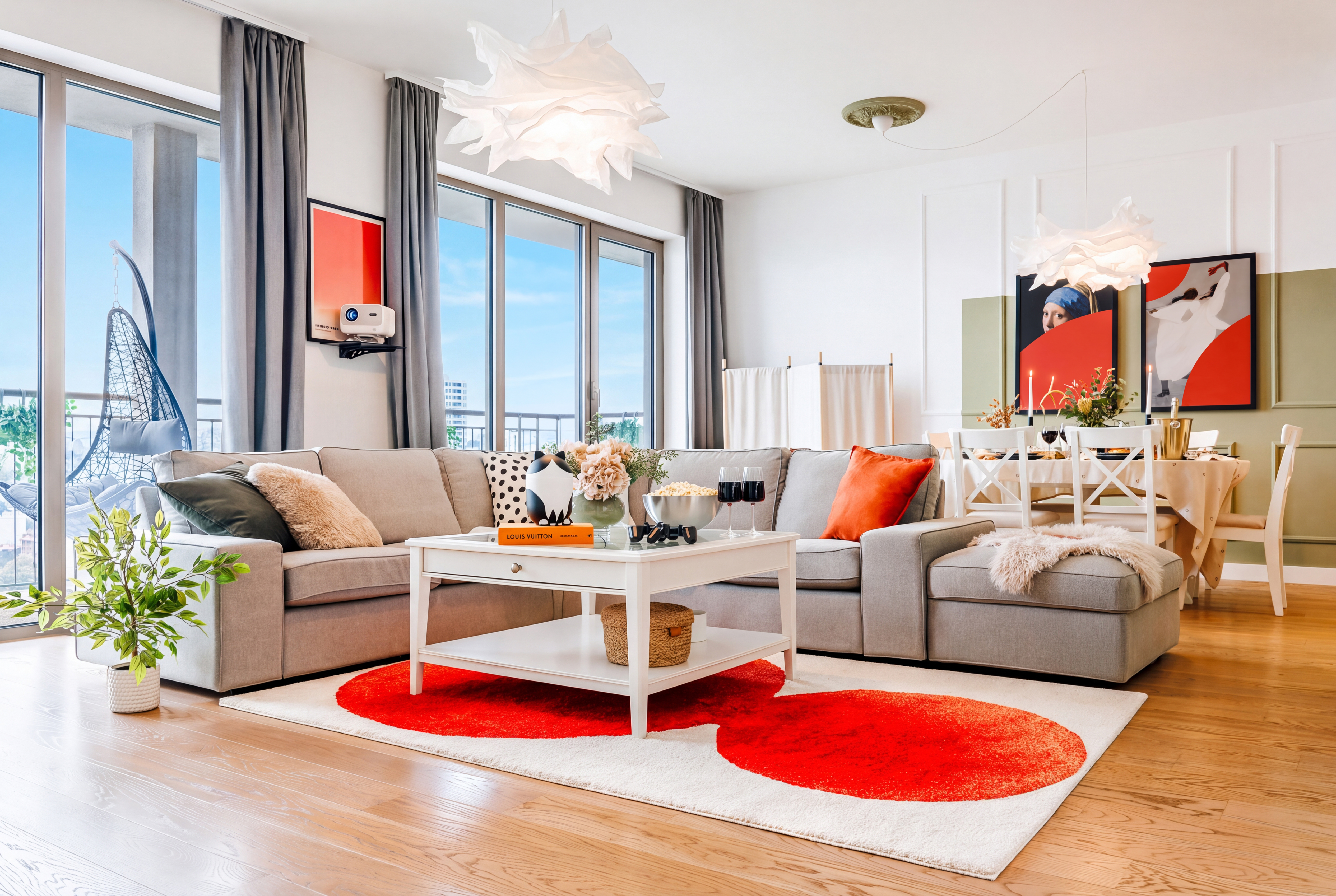 WF Penthouse: 23rd floor, cinema, free parking