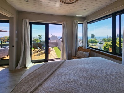 King suite with sliding doors straight onto the rooftop deck