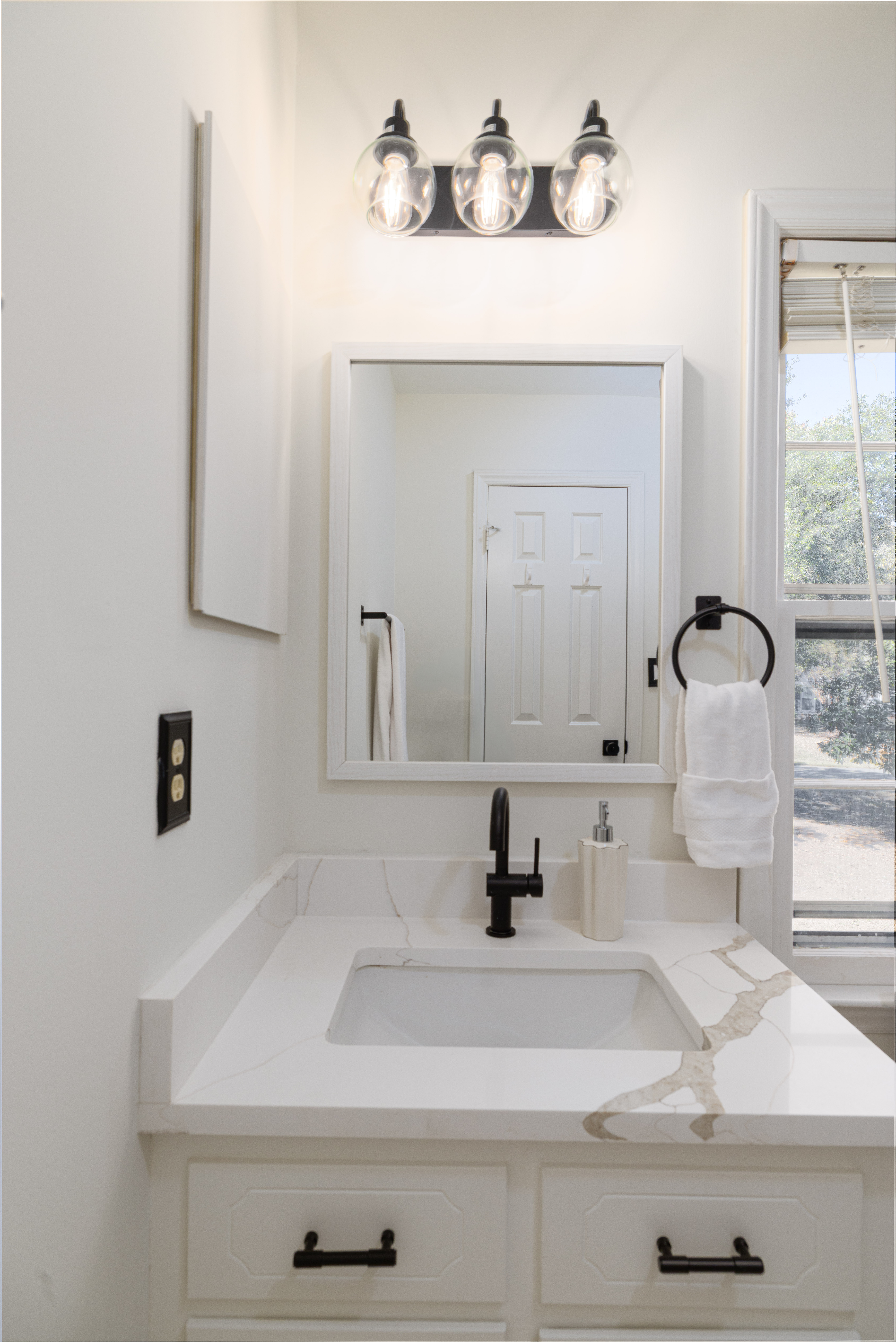 Main House bathroom vanity