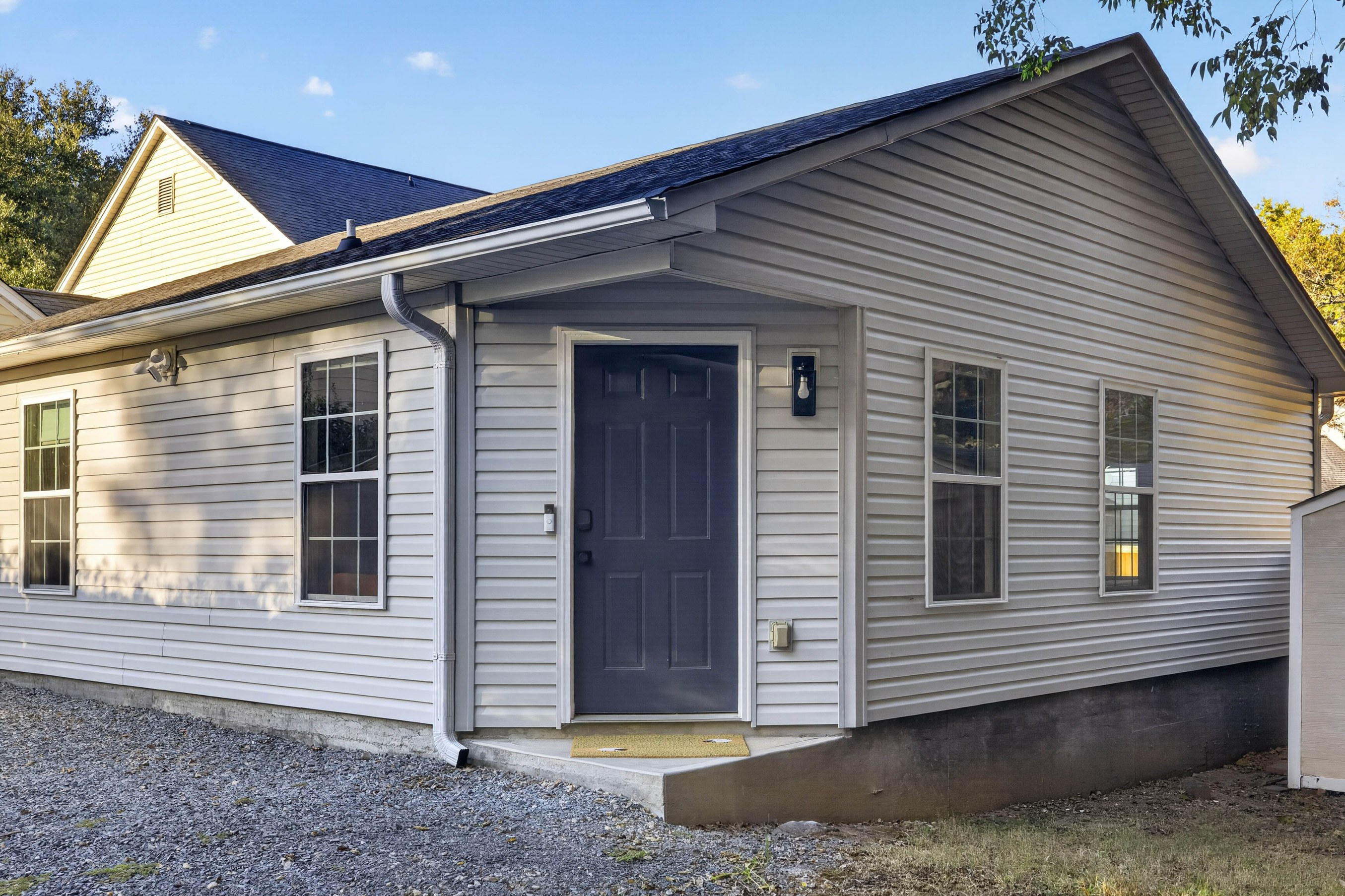 The Garden House, a single-level home with its own front door