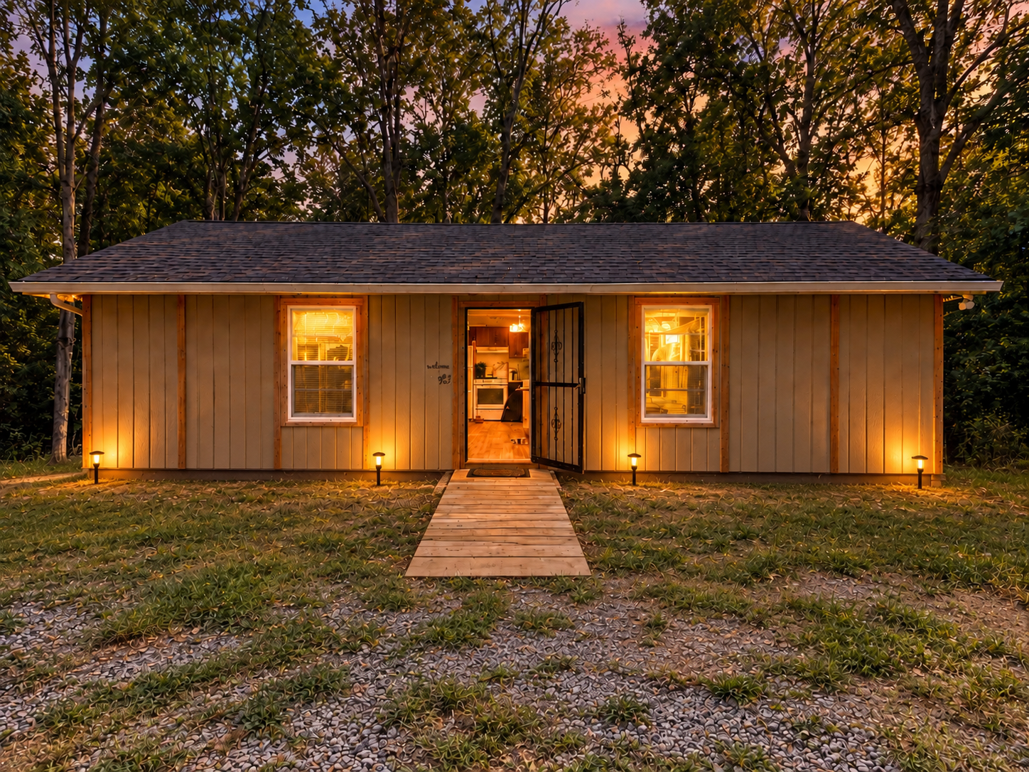 Sardis Lake Fishing Cabin