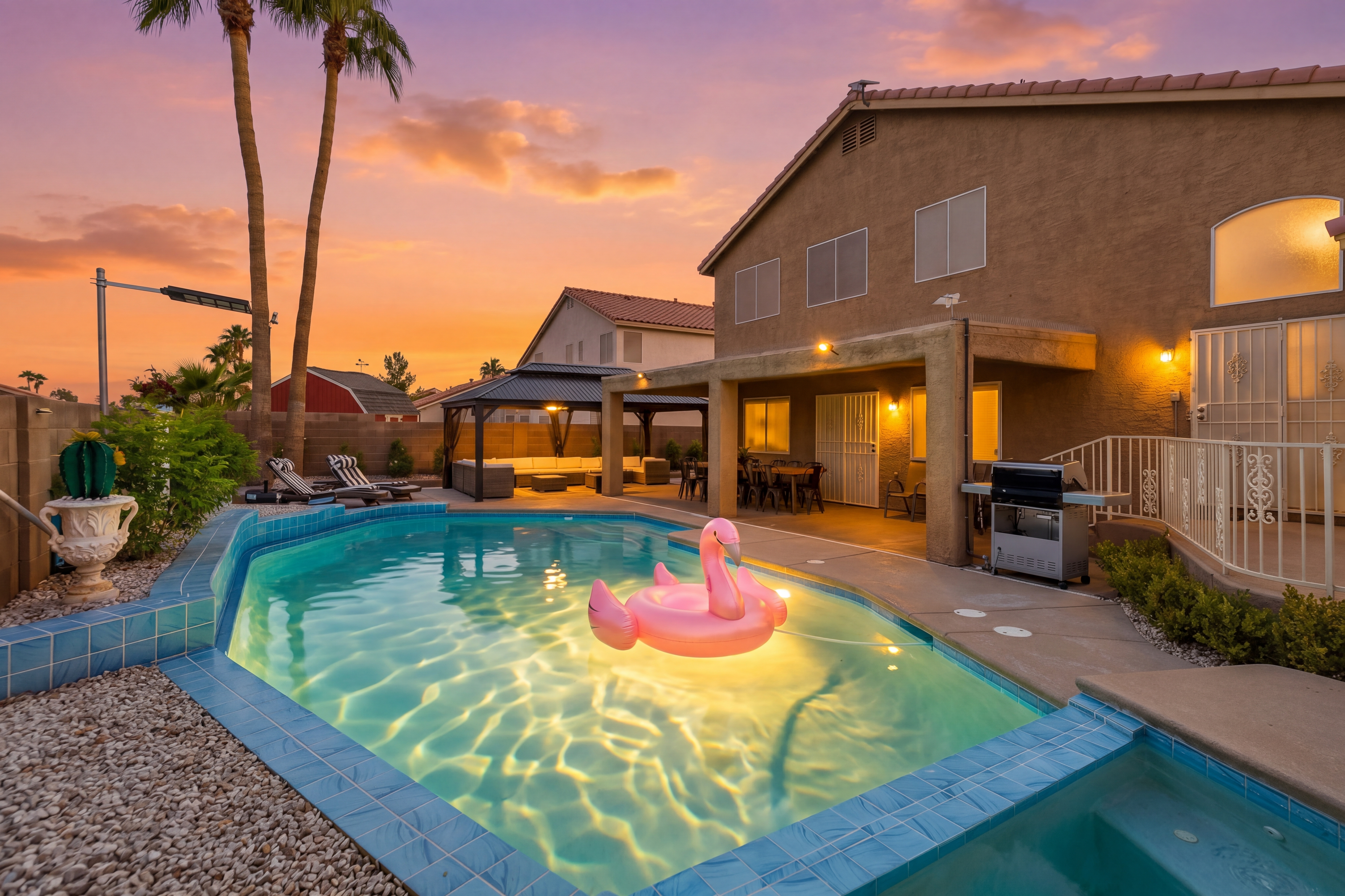 Pool & Hot tub • Game Room • King Beds • 16 Guests