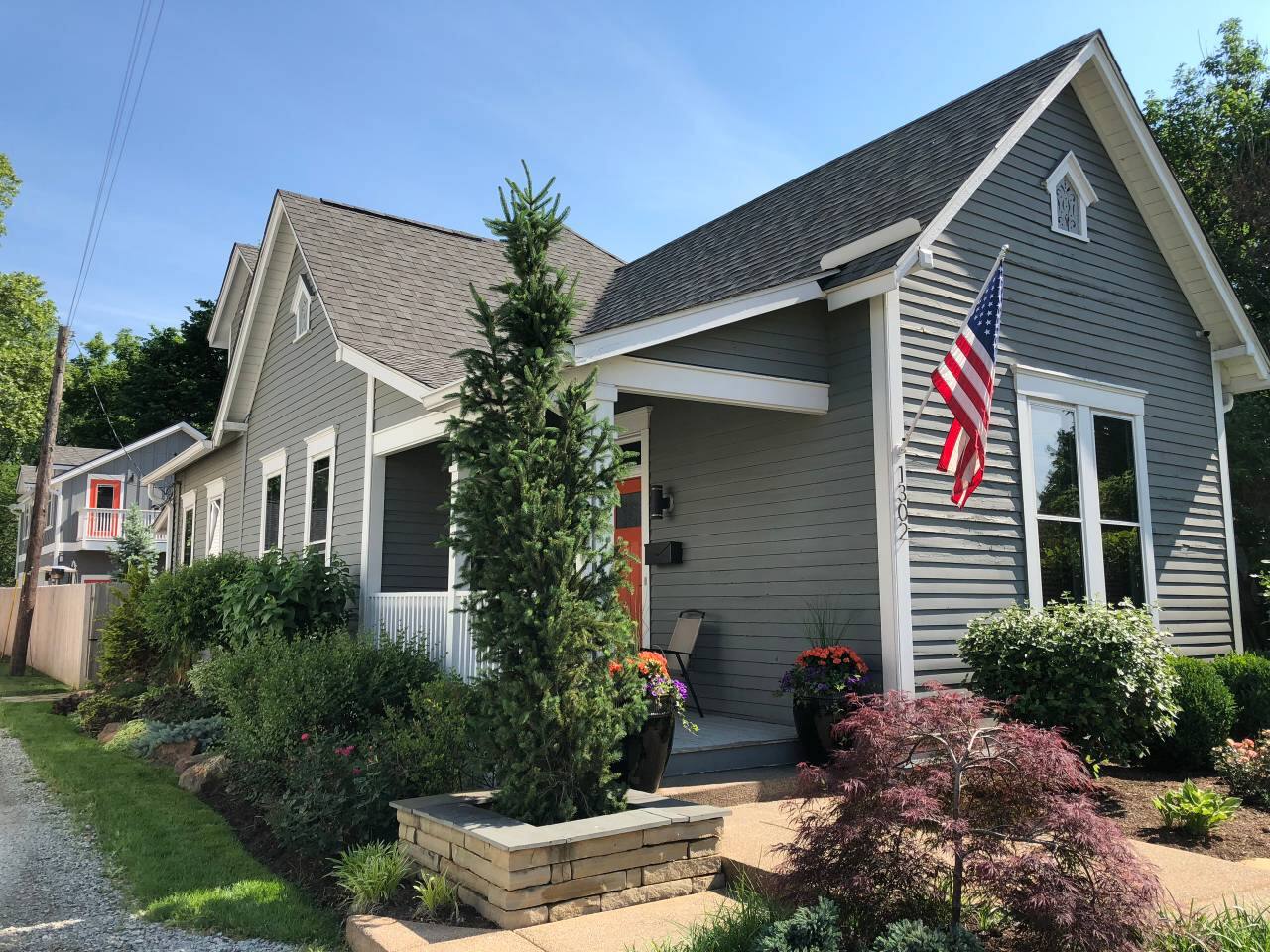 100+ year-old historic renovation. Original floors and trim.
