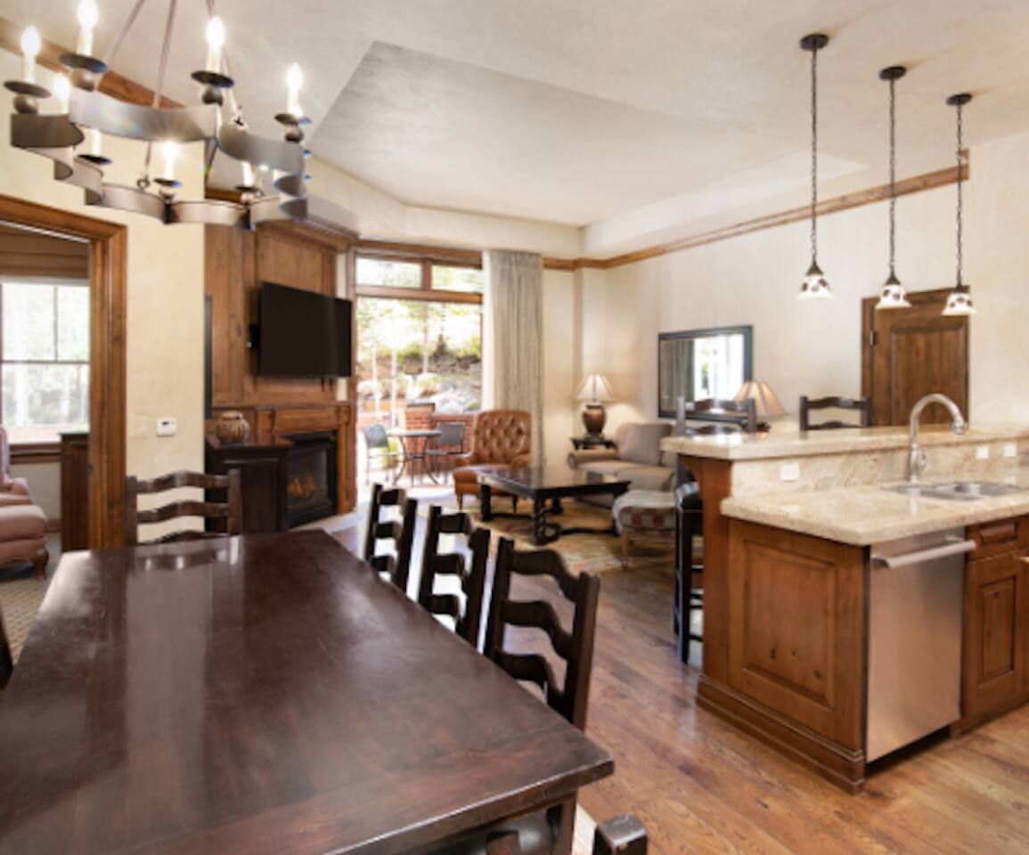 ASPEN MOUNTAIN RESIDENCES FORMALLY THE GRAND HYATT ASPEN IN TOWN KITCHED VIEW