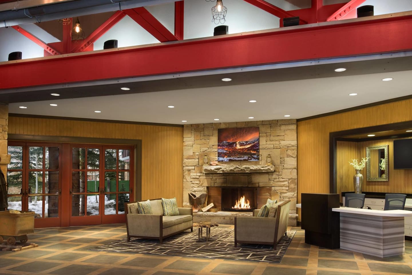 MARRIOTT MOUNTAINSIDE PARK CITY UTAH LOBBY