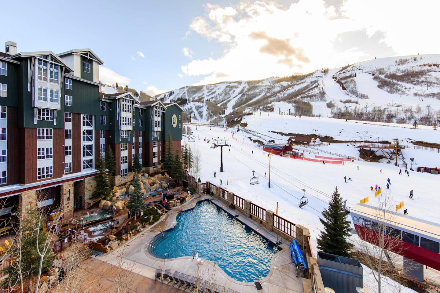 MARRIOTT MOUNTAINSIDE PARK CITY UTAH POOL